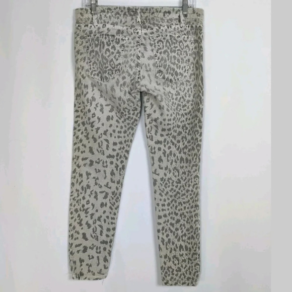 Current/Elliott The Stiletto Skinny Jeans Leopard - Picture 7 of 8